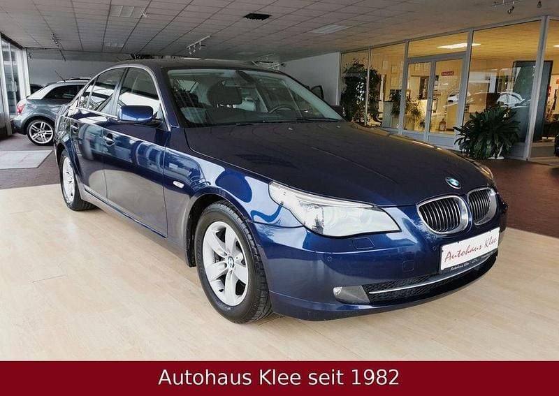 Blau Gebraucht 2009 BMW 523 Limousine | 5.850 € (Guter Preis) - Bild 1/4