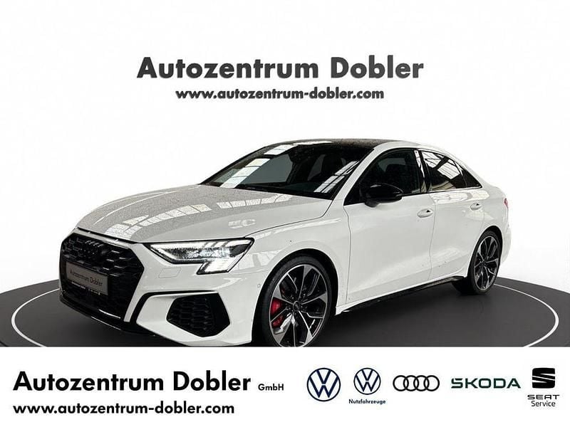 Weiß Gebraucht 2023 Audi S3 Sport Limousine | 38.380 € (Fairer Preis) - Bild 1/4