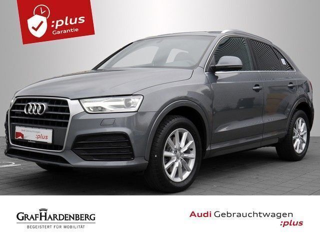 Monsungrau metallic Gebraucht 2018 Audi Q3 Sport SUV | 28.699 € (Teuer) - Bild 1/4