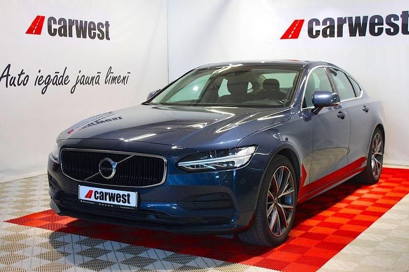 Blau Gebraucht 2019 Volvo S90 Limousine | 21.900 € (Superpreis) - Bild 1/4