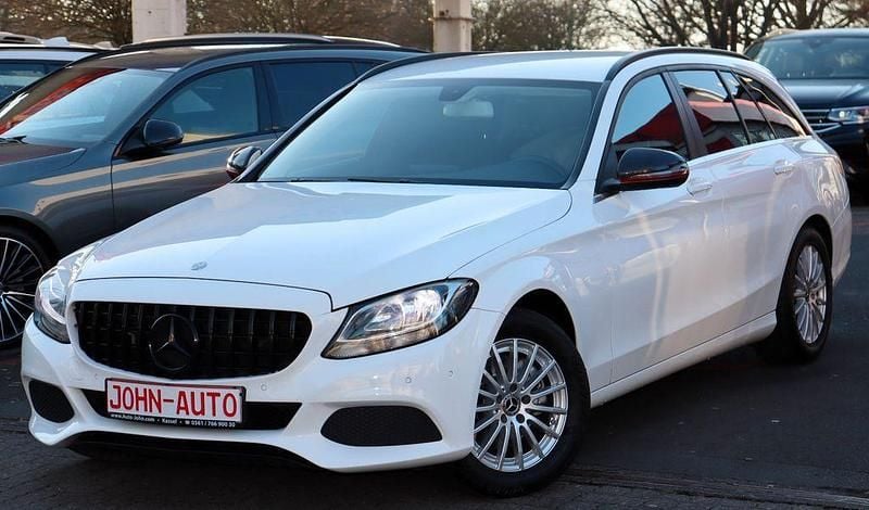 Weiß Gebraucht 2016 Mercedes C200 Kombi | 10.500 € (Superpreis) - Bild 1/4