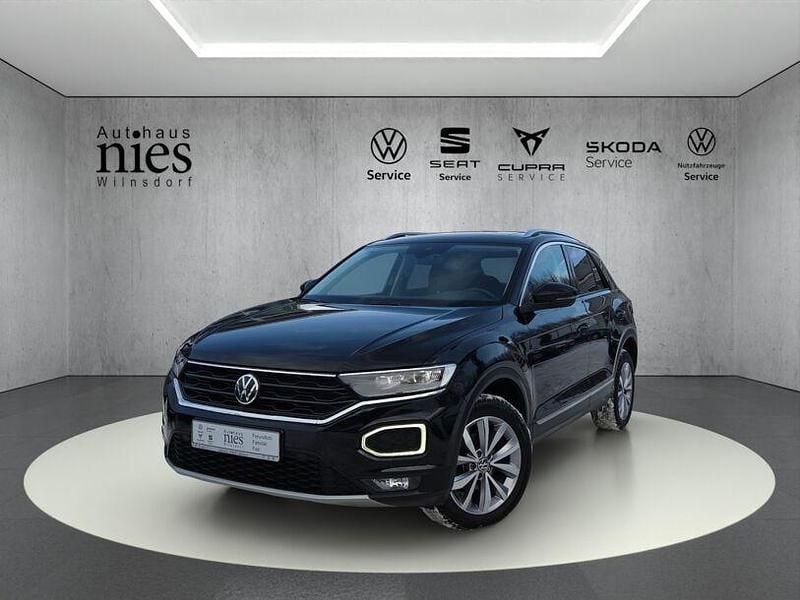 Gebraucht VW T-Roc Style 110 PS (80 kW) 2021 Schwarz SUV
