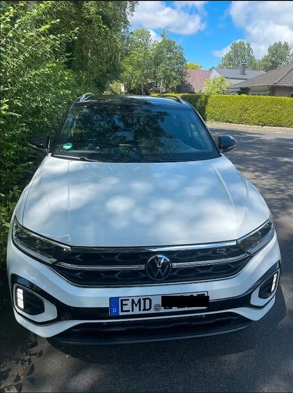 Gebraucht VW T-Roc R-line 150 PS (110 kW) 2023 Weiß SUV