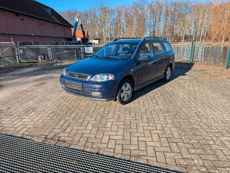 Gebraucht Opel Astra 80 PS (58 kW) 2003 Blau Kombi