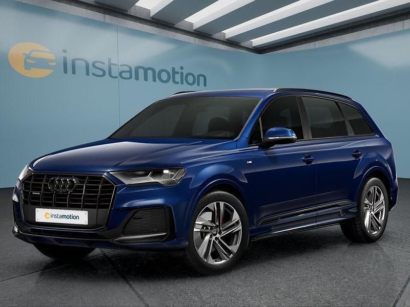 Blau Gebraucht 2023 Audi Q7 SUV | 64.899 € (Fairer Preis) - Bild 1/4