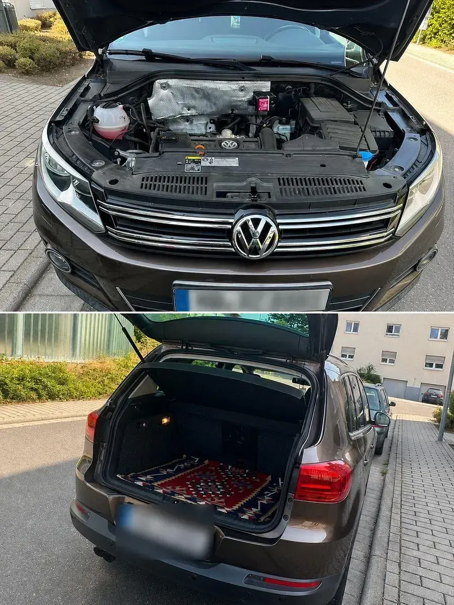 Gebraucht VW Tiguan Sportline 122 PS (89 kW) 2013 Braun SUV