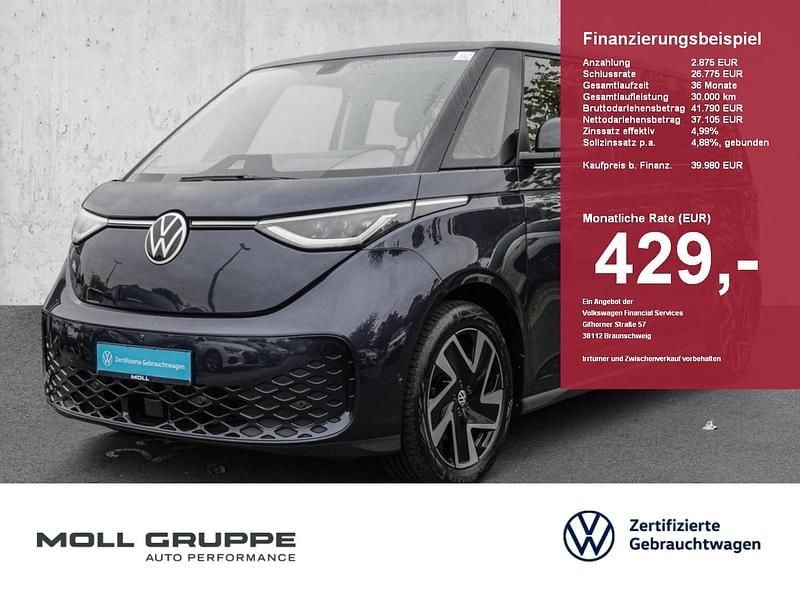 Gebraucht VW ID. Buzz Pro 150 kW (204 PS) 2023 Starlight blue metallic Van / Kleinbus