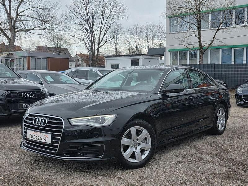 Schwarz Gebraucht 2015 Audi A6 Ambiente Limousine | 16.990 € (Superpreis) - Bild 1/4