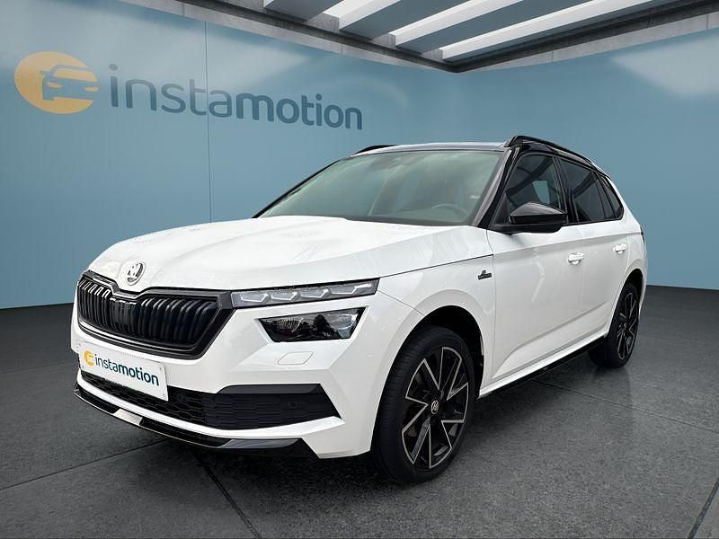 Weiß Gebraucht 2023 Skoda Kamiq Monte Carlo SUV | 23.799 € - Bild 1/4