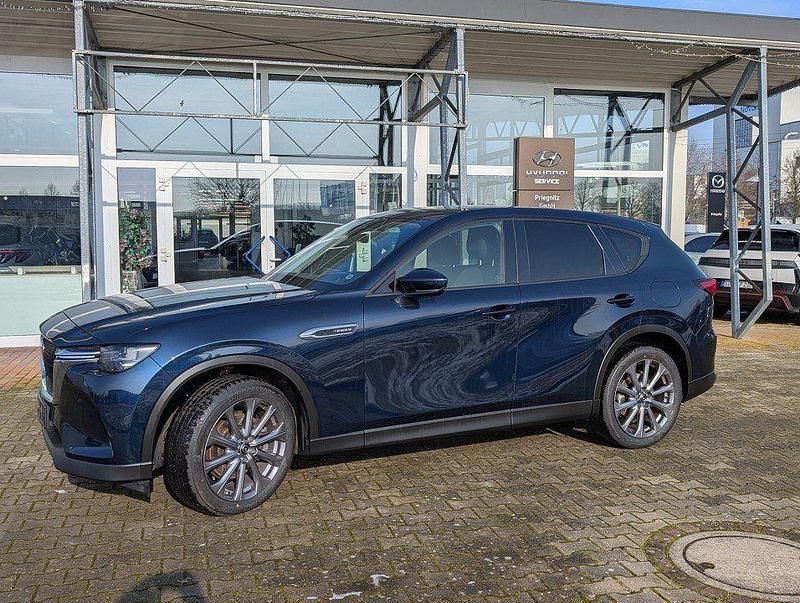 Gebraucht Mazda CX-60 Exclusive-Line 328 PS (241 kW) 2022 Blau SUV