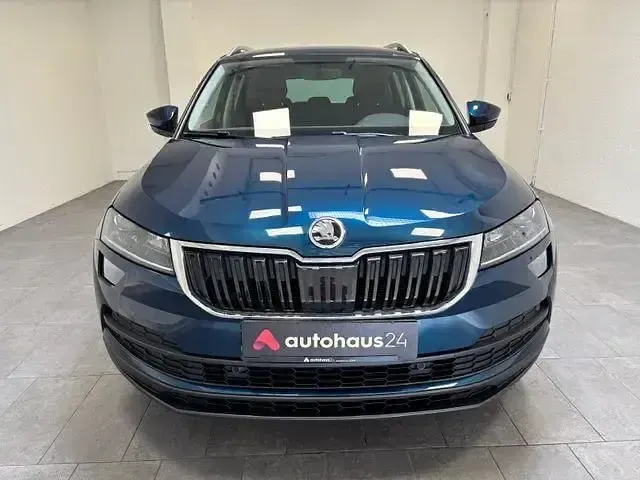 Gebraucht Skoda Karoq Clever 110 PS (80 kW) 2022 Blau SUV
