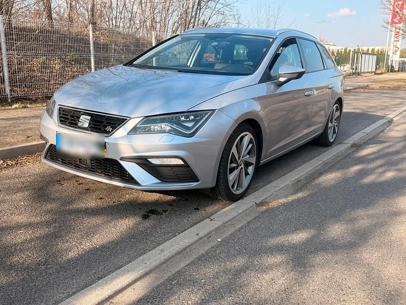 Usata Seat Leon FR 184 CV (135 kW) 2018 Argento Station wagon