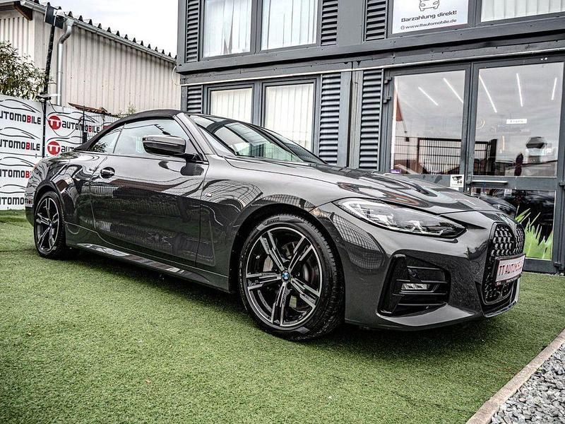 Grau Gebraucht 2023 BMW 430 Cabriolet Shadowline Cabrio | 44.399 € (Teuer) - Bild 1/4