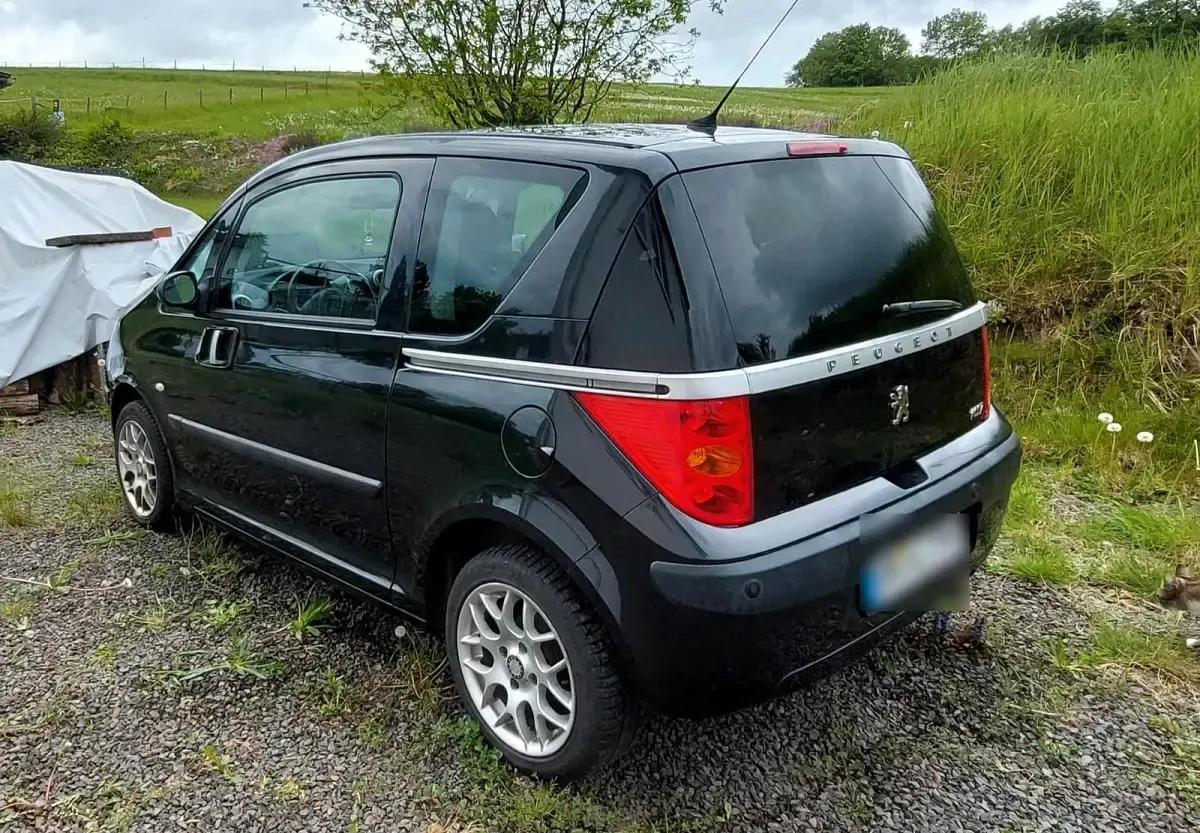 Gebraucht Peugeot 1007 88 PS (64 kW) 2006 Schwarz Van / Kleinbus