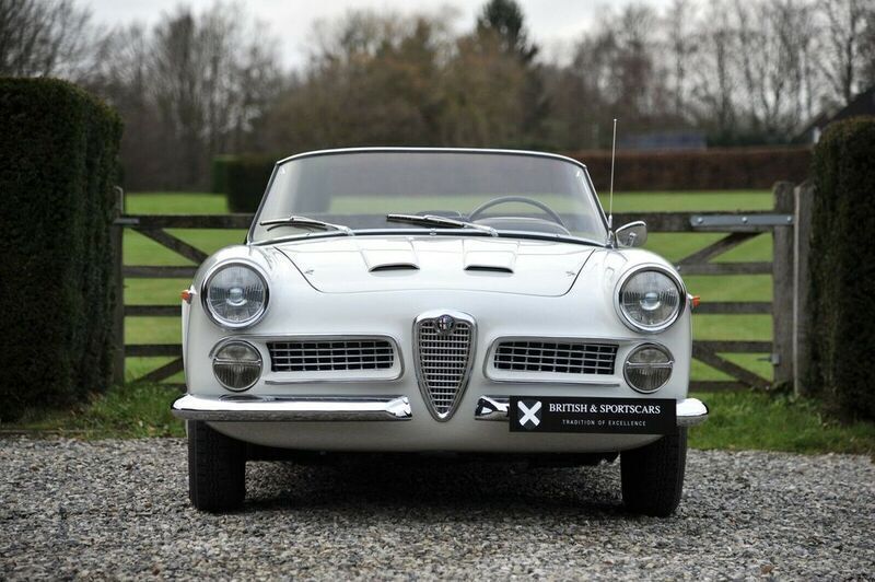 Gebraucht Alfa Romeo 2000 116 PS (85 kW) 1959 Weiß Cabrio