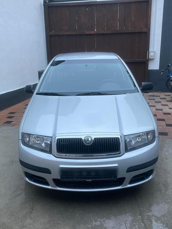 Gebraucht Skoda Fabia 2005 Silber Kleinwagen