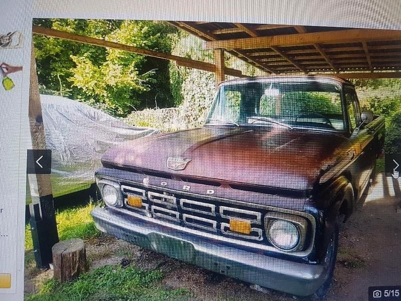 Gebraucht Ford F250 204 PS (150 kW) 1963 Schwarz Pickup