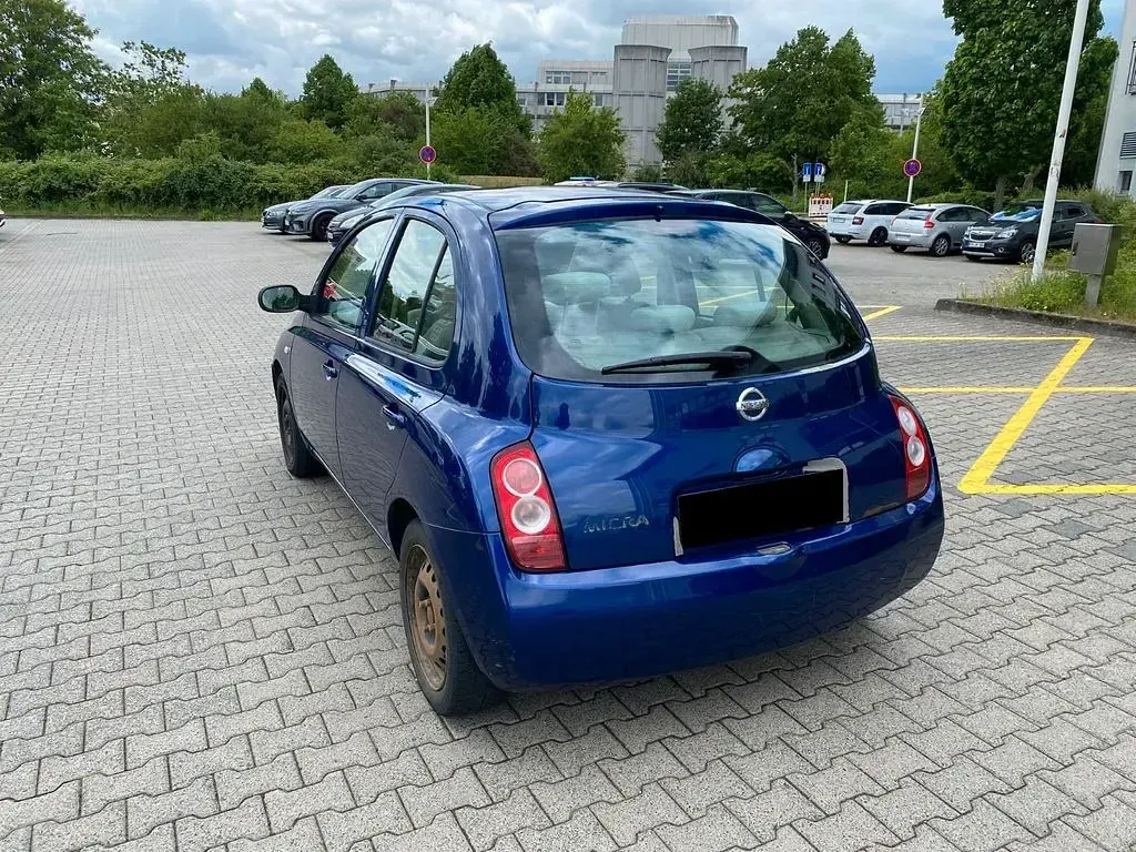 Gebraucht Nissan Micra 80 PS (58 kW) 2004 Blau Kleinwagen