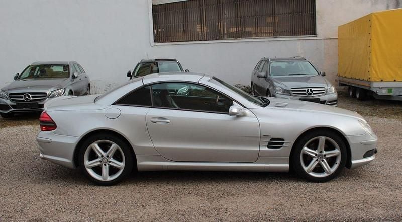 Gebraucht Mercedes SL350 AMG 245 PS (180 kW) 2004 Silber Cabrio