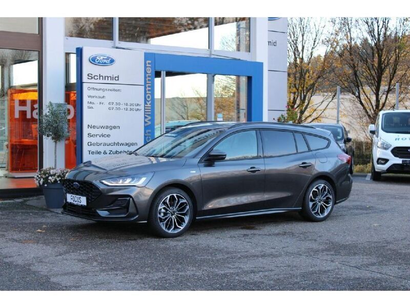 Gebraucht Ford Focus ST-Line 125 PS (91 kW) 2023 Magneticgrau (metallic) (metallic) Kombi