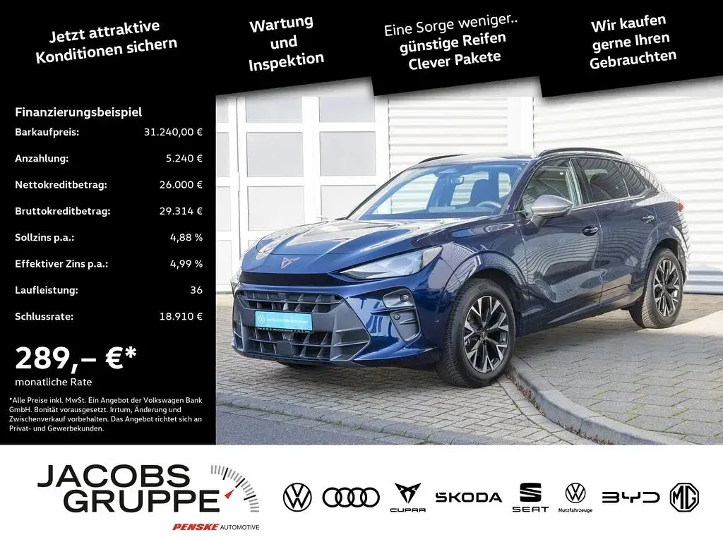 Second-hand Cupra Terramar 150 CP (110 kW) 2025 Albastru SUV