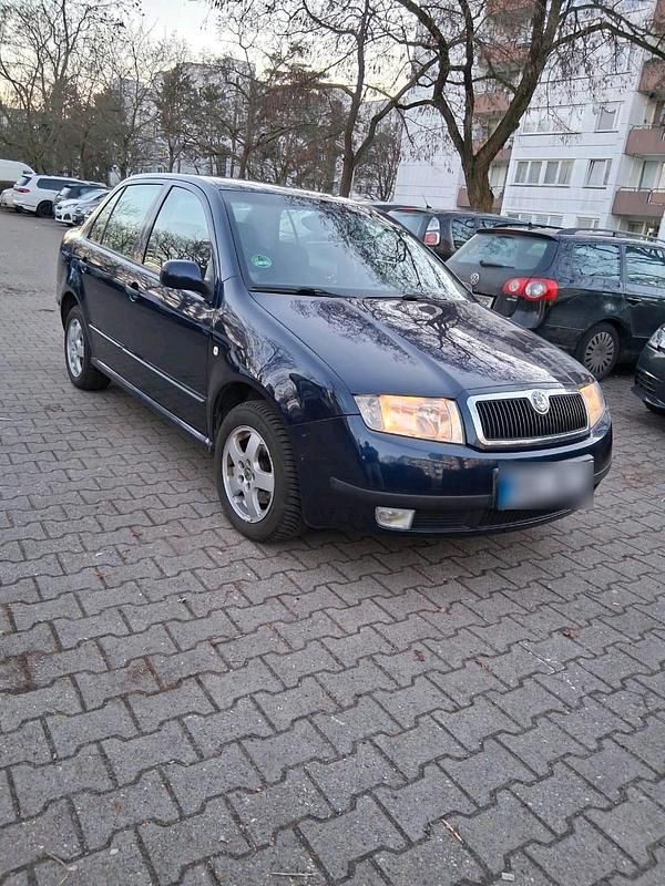 Gebraucht Skoda Fabia 75 PS (55 kW) 2002 Blau Limousine