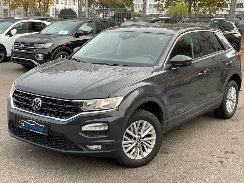 Grau Gebraucht 2021 VW T-Roc SUV | 24.999 € (Fairer Preis) - Bild 1/4