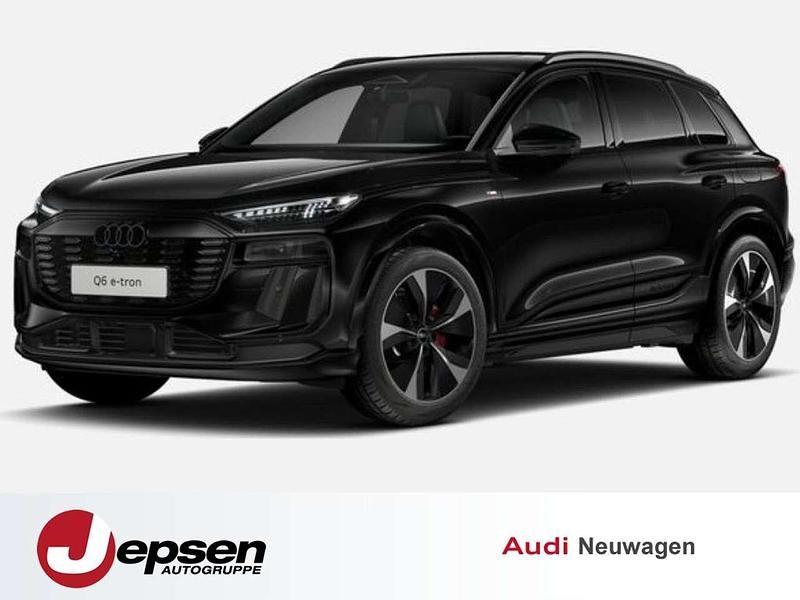Mythosschwarz metallic Neu 2025 Audi Q6 e-tron Business SUV | 75.100 € (Fairer Preis) - Bild 1/4