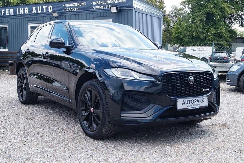 Schwarz Gebraucht 2021 Jaguar F-Pace R-Dynamic SUV | 30.000 € (Guter Preis) - Bild 1/4