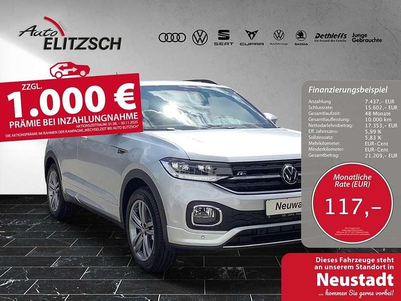 Reflexsilber metallic Gebraucht 2023 VW T-Cross R-line SUV | 24.790 € (Etwas zu teuer) - Bild 1/3