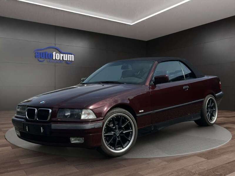 Rot Gebraucht 1998 BMW 320 Cabriolet Cabrio | 8.990 € (Guter Preis) - Bild 1/4