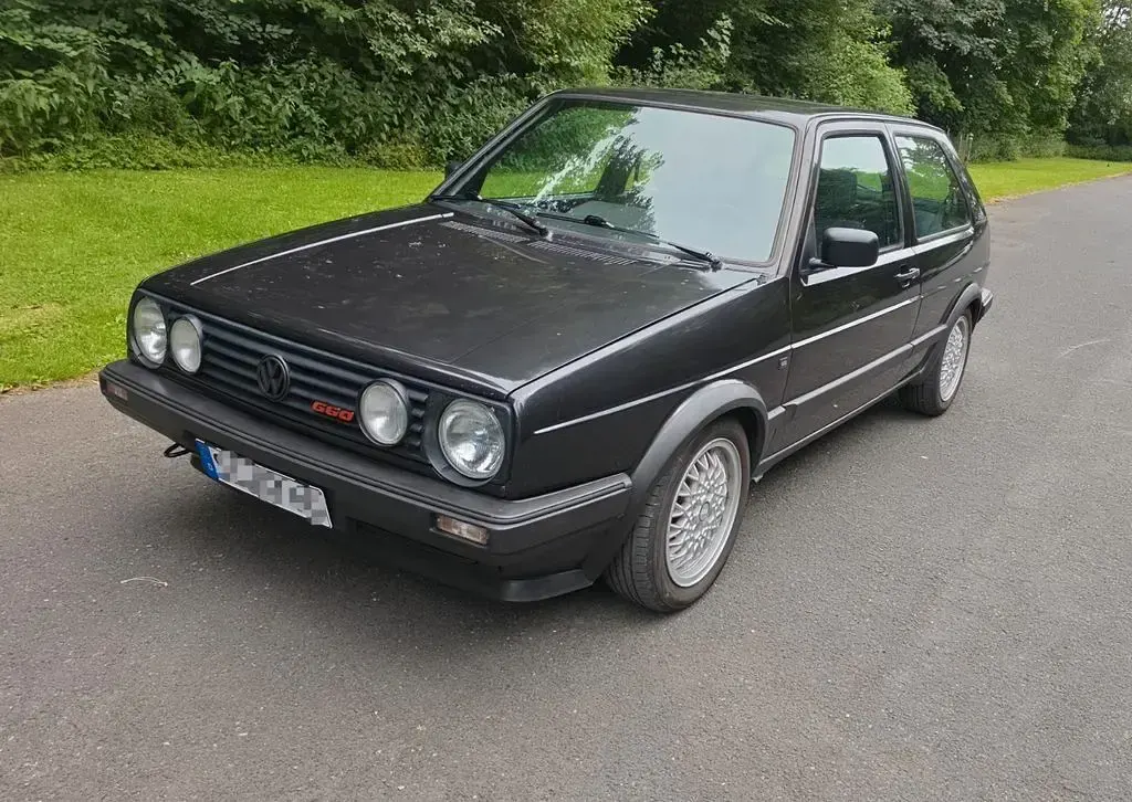 Gebraucht VW Golf II GT 90 PS (66 kW) 1989 Schwarz Kleinwagen