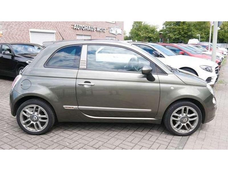 Gebraucht Fiat 500 69 PS (50 kW) 2010 Chamonixgruen (metallic) Limousine
