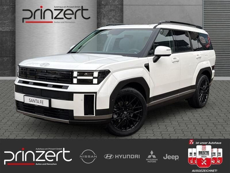Weiß Gebraucht 2022 Hyundai Santa Fe Intro Edition SUV | 54.470 € - Bild 1/4