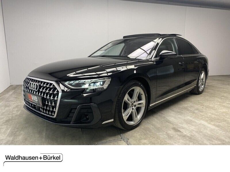 Mythosschwarz Gebraucht 2021 Audi A8 Ambiente Limousine | 77.500 € - Bild 1/4