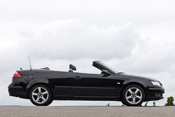 Schwarz Gebraucht 2007 Saab 9-3 Cabriolet Aero Cabrio | 13.333 € - Bild 1/4