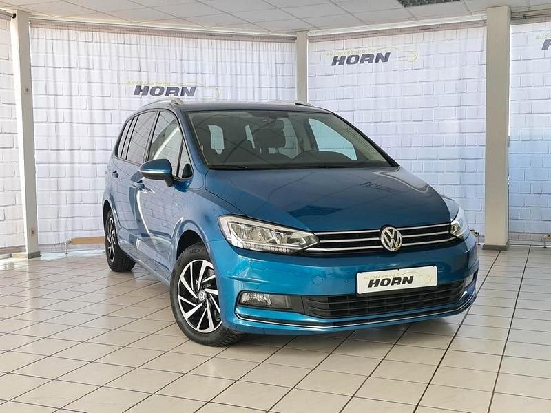 Gebraucht VW Touran Join 150 PS (110 kW) 2019 Blau Van / Kleinbus