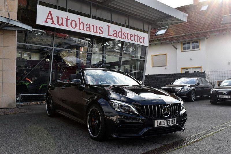 Schwarz Gebraucht 2021 Mercedes C63S AMG AMG Cabrio | 89.990 € - Bild 1/4