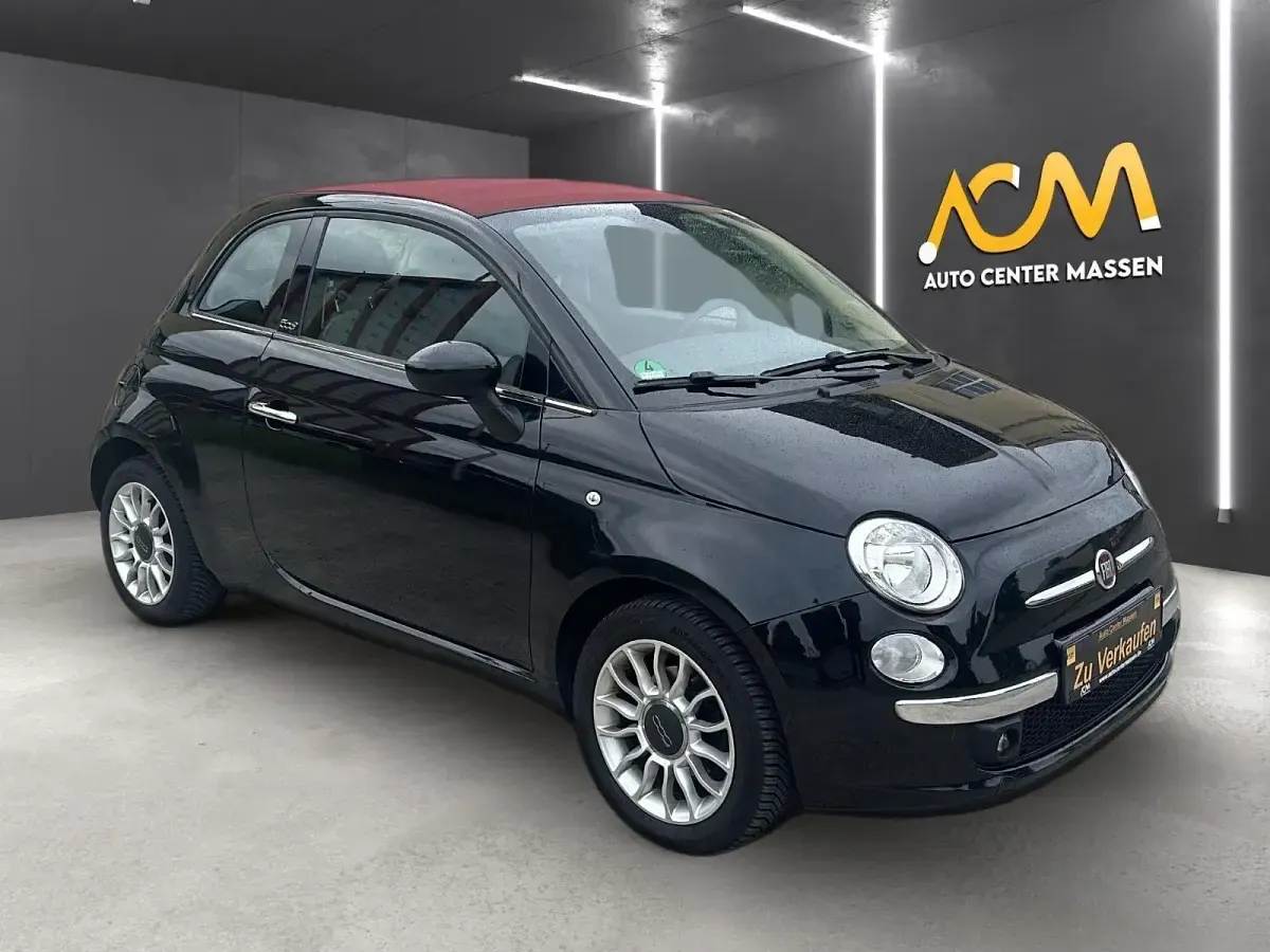 Gebraucht Fiat 500C Lounge 86 PS (63 kW) 2012 Schwarz Cabrio