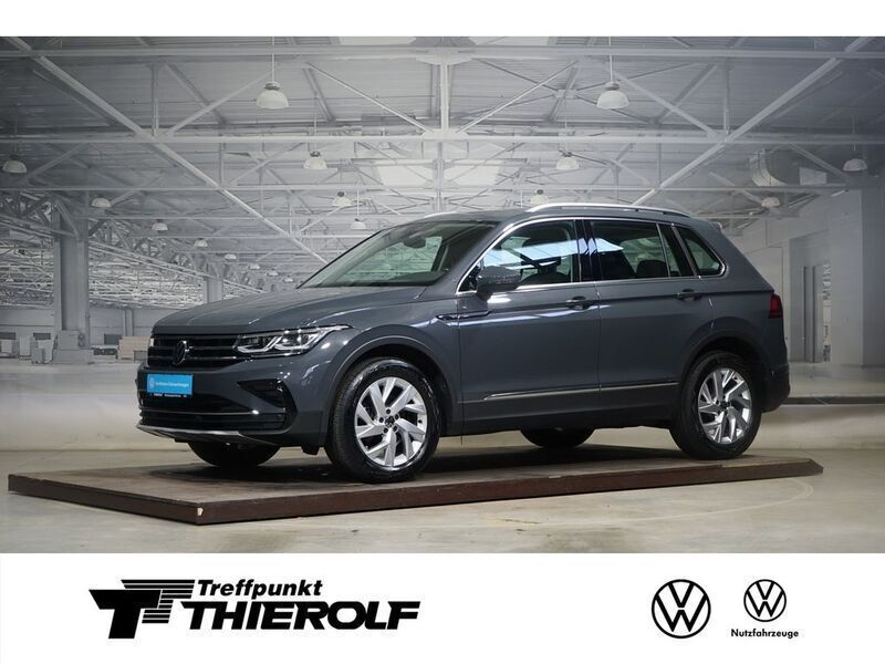 Grau Gebraucht 2021 VW Tiguan Elegance SUV | 32.380 € (Fairer Preis) - Bild 1/4