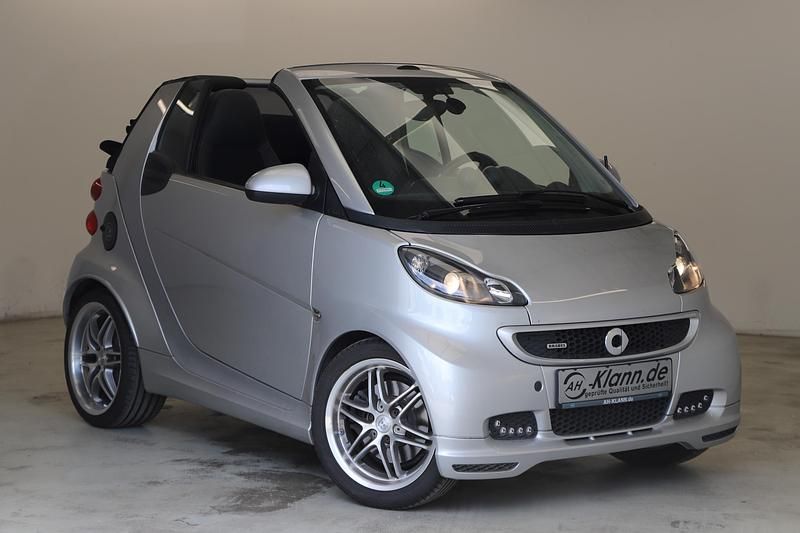 Silber Gebraucht 2012 Smart ForTwo Cabrio Brabus Xclusive Cabrio | 17.999 € - Bild 1/4