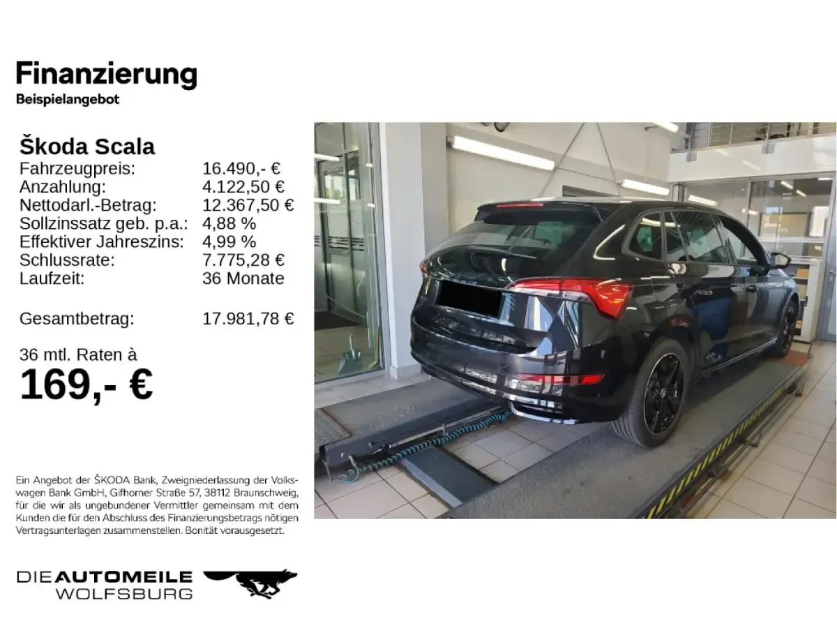 Gebraucht Skoda Scala Monte Carlo 110 PS (80 kW) 2022 Kleinwagen