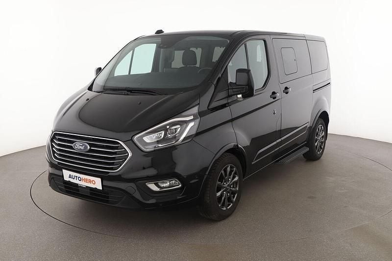 Schwarz Gebraucht 2020 Ford Tourneo Custom Titanium Van / Kleinbus | 36.690 € (Fairer Preis) - Bild 1/3