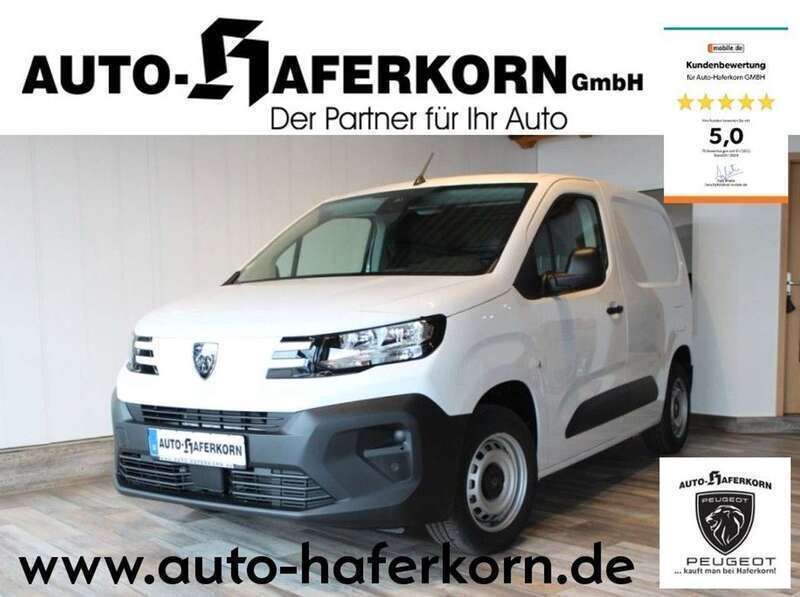 Weiß Neu 2024 Peugeot Partner Premium Van / Kleinbus | 22.499 € (Fairer Preis) - Bild 1/4