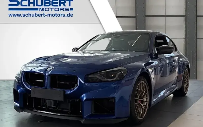 Ny BMW M2 Performance 530 HK (389 kW) 2026 Blå Coupe
