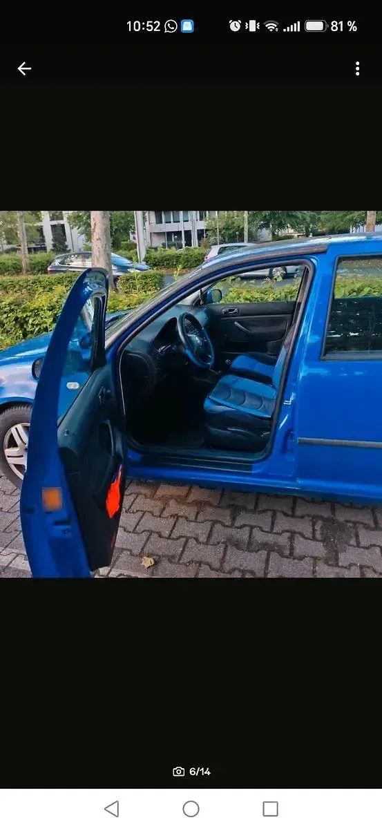 Gebraucht VW Golf III Comfortline 75 PS (55 kW) 1999 Blau Limousine