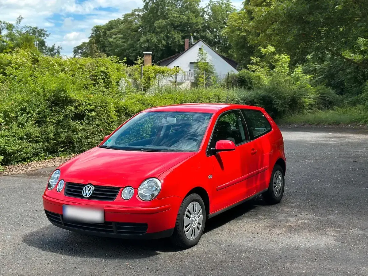 Gebraucht VW Polo 75 PS (55 kW) 2002 Rot Kleinwagen
