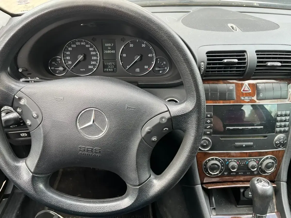 Gebraucht Mercedes C200 2006 Silber Kombi