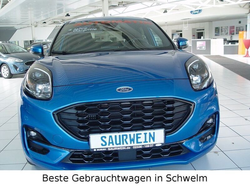 Gebraucht Ford Puma ST-Line 125 PS (91 kW) 2021 Blau metallic Coupé