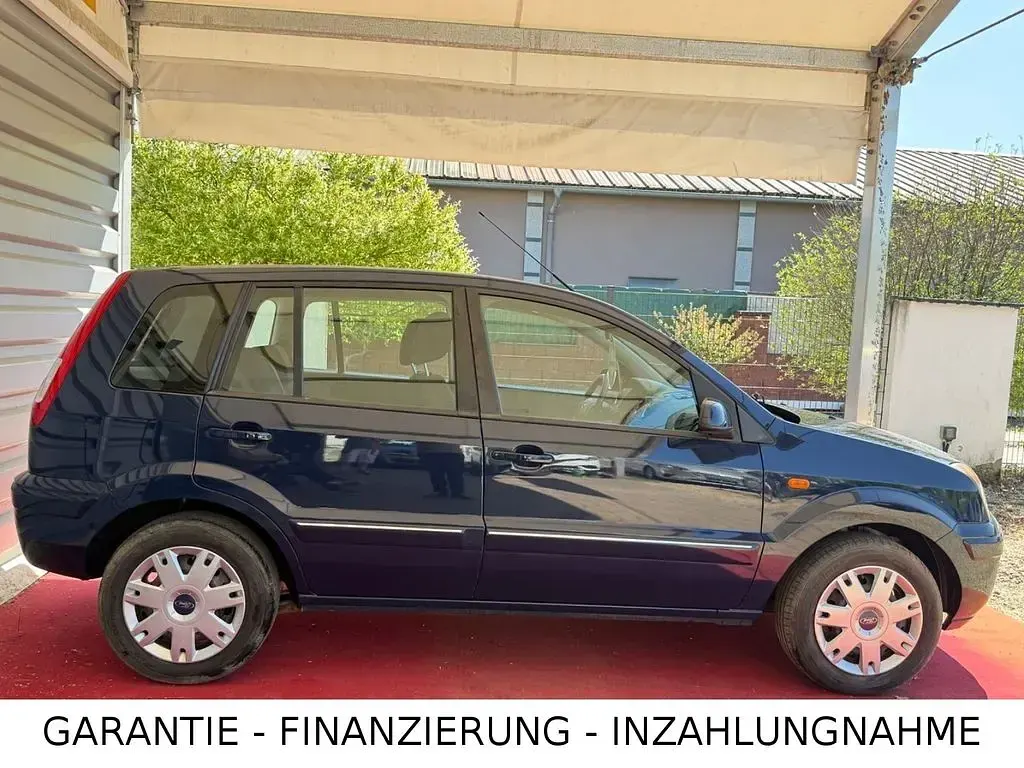 Gebraucht Ford Fusion Style 75 PS (55 kW) 2009 Blazer blue Kleinwagen